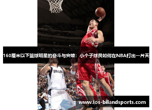 160厘米以下篮球明星的奋斗与突破：小个子球员如何在NBA打出一片天